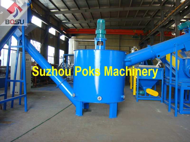 Waste plastic PET bottle washing line---steamer