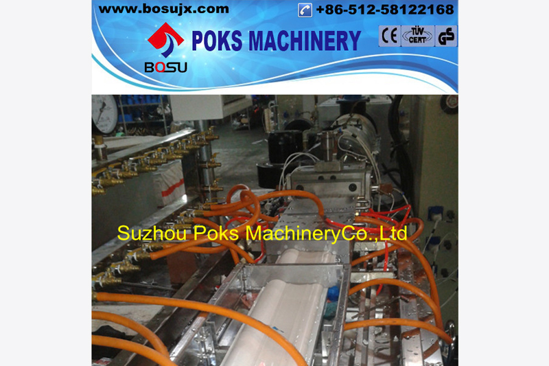 PVC stone plastic imitation marble sheet extrusion line